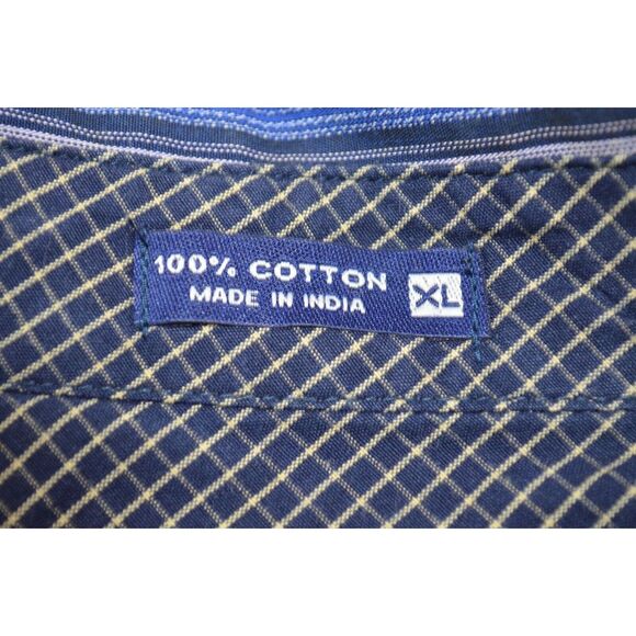 Robert Graham Men's XL Blue Purple Striped Cotton Shirt Button Down Long Sleeves - Picture 16 of 16